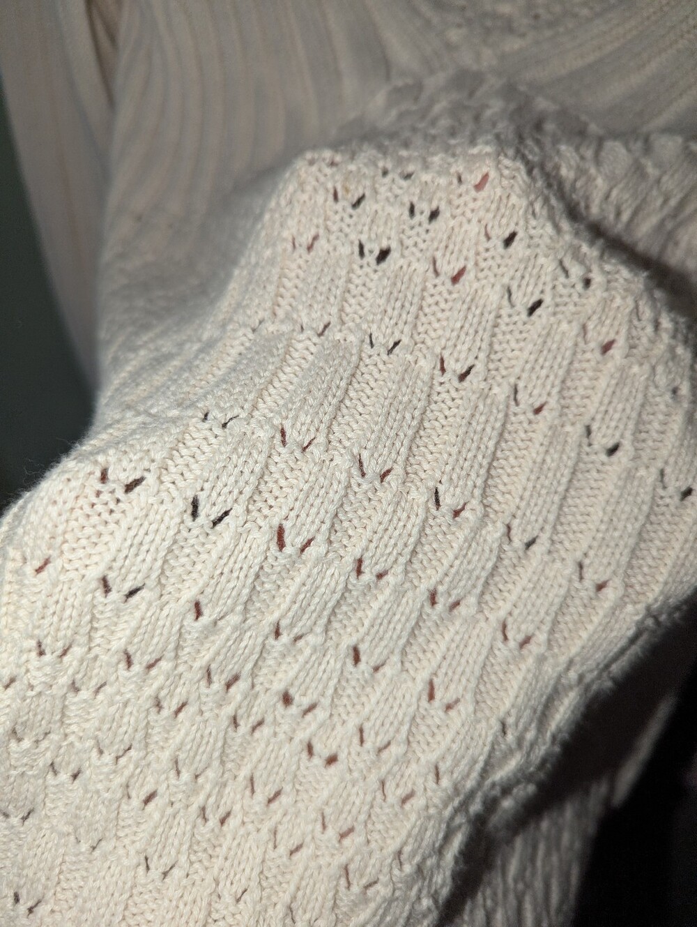 Cotton Calvin Klein Long Sleeve Knit Shirt - Picture 3 of 7